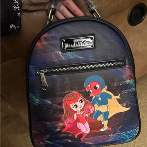 Loungefly Marvel Wanda Vision Mini Backpack NWT